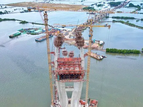 Cận cảnh dự án cầu có nhịp chính dài nhất Đông Nam Á, nối Bà Rịa - Vũng Tàu với Đồng Nai