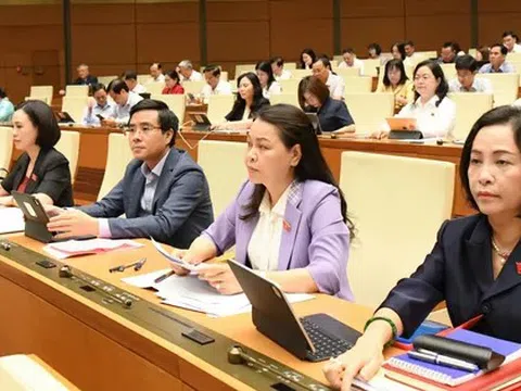 Hôm nay, Quốc hội biểu quyết thông qua nghị quyết về sáp nhập tỉnh