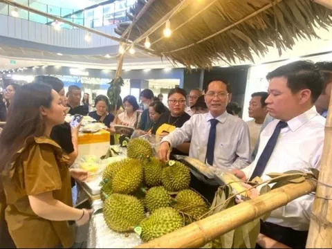 Người dân Hải Phòng đổ xô đi ăn sầu riêng sạch được ship thẳng bằng máy bay từ Cần Thơ ra