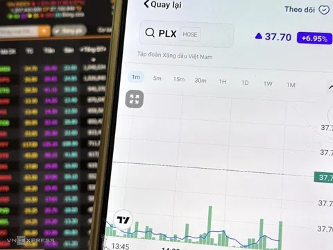 Cổ phiếu dầu khí ngược dòng thị trường