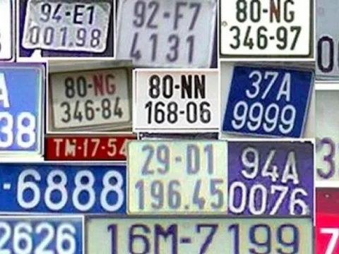 Cập nhật mới nhất biển số xe của 34 tỉnh, thành sau sáp nhập