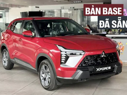 Mitsubishi Xforce bản ‘base’ trở lại sau khan hàng, hãng khuyến mãi thêm 45 triệu đồng, tăng sức cạnh tranh trước Yaris Cross