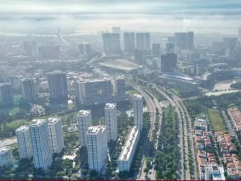 Cận cảnh vị trí xây đường trên cao, nối khu Nam Sài Gòn - sân bay Long Thành