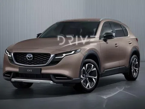 Mazda CX-5 thế hệ mới lộ mặt không che: Có thêm nét của Mercedes, BMW nhưng vẫn dễ nhầm thành facelift, dân mạng phải thốt lên 'thiết kế quá nhàn'