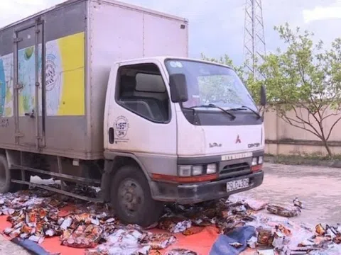 Phát hiện và tiêu hủy gần 2.000 gói bim bim giả 'Tăm cay Bà Tuyết' ở Thanh Hóa