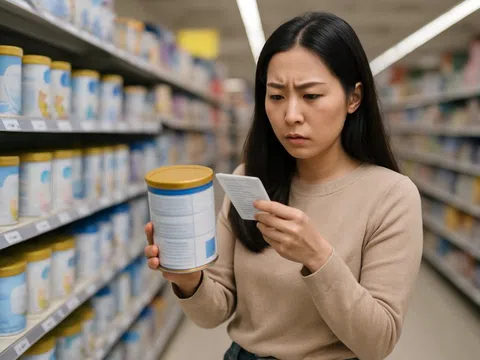 Hết siro Hải Sen, tới sữa HIUP giả bị phanh phui, phụ huynh than trời: ‘Giữa muôn trùng vây của hàng nhái, hàng giả, nuôi con thời nay khổ quá!’