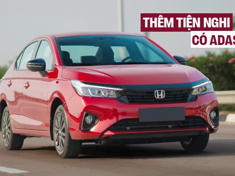 Honda City thêm bản mới: Gần giống RS, thêm đèn nội thất, CarPlay không dây, về Việt Nam có thể giành thêm khách của Vios, Accent