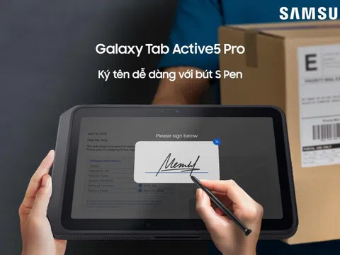 Galaxy XCover7 Pro và Galaxy Tab Active5 Pro thúc đẩy chuyển đổi chuỗi cung ứng số
