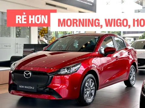 Mazda2 giảm còn 403 triệu đồng, giá thực tế thấp hơn cả Hyundai Grand i10 tiêu chuẩn