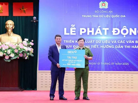 BIDV đồng hành cùng Trung tâm Dữ liệu quốc gia