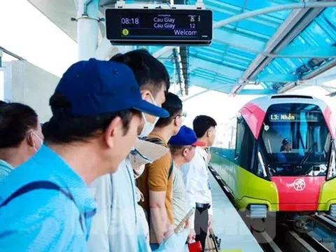 Giá vé đường sắt đô thị Hà Nội tăng 30 - 40%