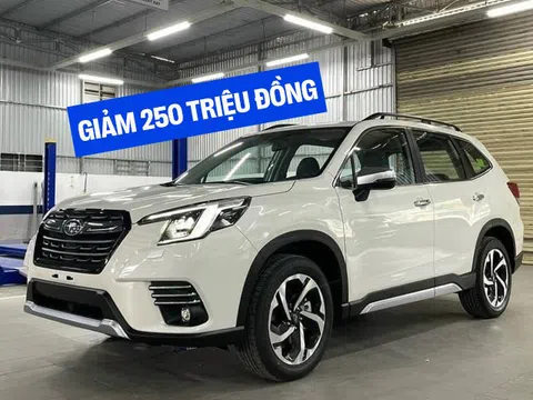 Subaru Forester giảm giá mạnh tại đại lý: Bản đắt nhất còn 949 triệu đồng, thêm cạnh tranh CX-5, CR-V