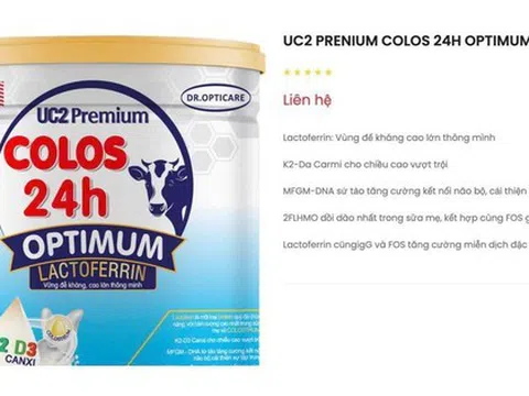 UBND TP HCM phạt một công ty dinh dưỡng với nhiều sản phẩm sữa sai phạm
