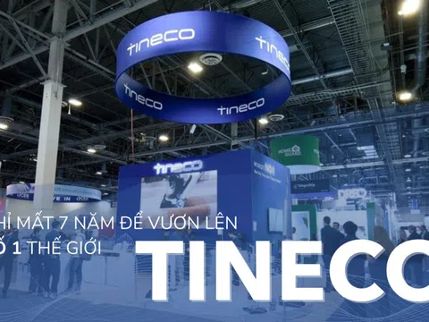 Tineco chỉ mất 7 năm để trở thành hãng số một thế giới về máy lau sàn
