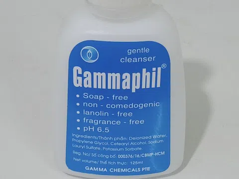 Gammaphil – sữa rửa mặt quen thuộc bất ngờ bị đưa vào danh sách thu hồi