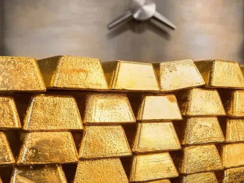 Giá vàng lên đỉnh 3 tuần