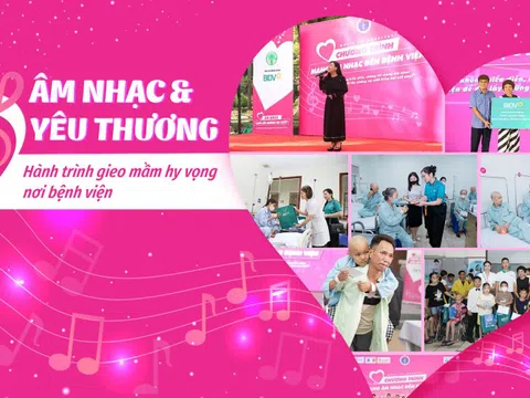 Âm nhạc và yêu thương: Hành trình gieo mầm hy vọng nơi bệnh viện