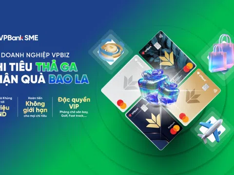 Ưu đãi lên tới 2 triệu đồng cho khách hàng mở mới thẻ doanh nghiệp VPBiz