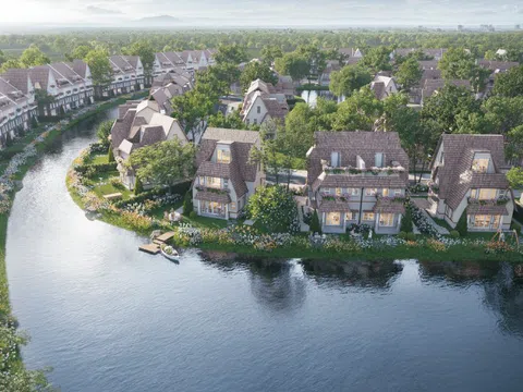 Đảo Châu Âu – Eco Central Park: Biệt thự compound định danh của nhà giàu xứ Nghệ