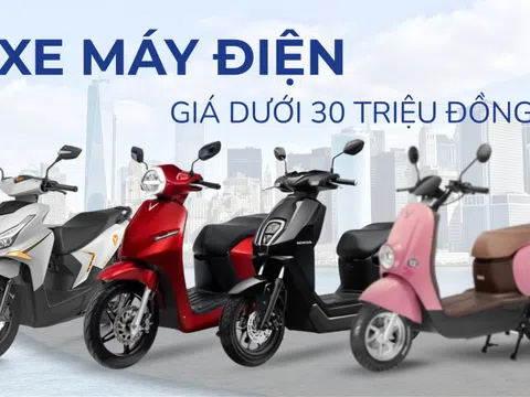 Hà Nội cấm xe máy xăng trong vành đai 1 từ 1/7/2026: dưới 30 triệu đồng, khách Việt có thể mua xe máy điện gì?