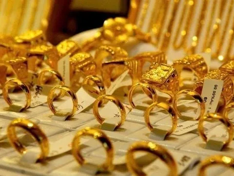 Sáng 16/7: Giá vàng nhẫn, vàng SJC sụt mạnh