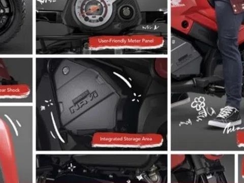 Honda NAVi 110 lộ diện: Xe ga giá rẻ dáng dấp phân khối lớn