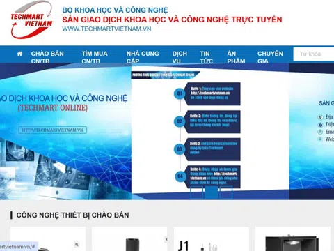 Ra mắt Sàn giao dịch Khoa học và Công nghệ Việt Nam