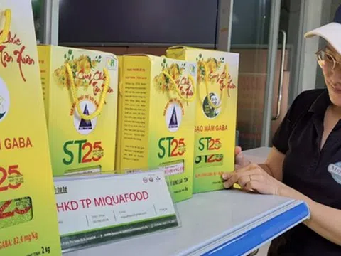 Tin vui đến với gạo ST25 ở Cần Thơ