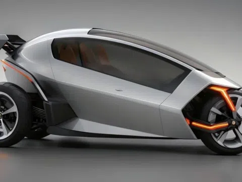Siêu phẩm xe máy điện có khoang kín như ô tô, chạy 225km một lần sạc, thách thức cả Tesla