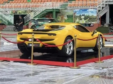 Trường đua Đại Nam của ông Dũng 'lò vôi' trở thành tâm điểm: Siêu xe tấp nập tới, có chiếc Ferrari 296 GTS l trị giá tới 23 tỷ đồng