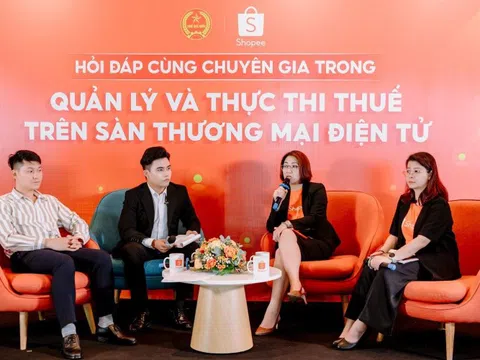 Shopee kết nối người bán và cơ quan thuế giữa cao điểm thực thi Nghị định 117