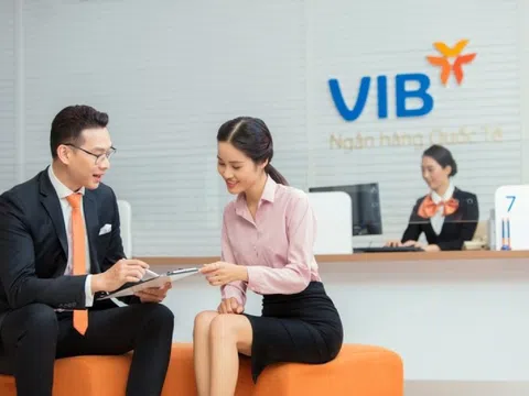 Nhân viên VIB thu nhập bình quân 35 triệu đồng/tháng