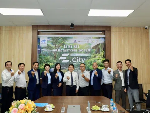 Lễ ký kết chiến lược E.City Tân Đức – Bước tiến đô thị tương lai