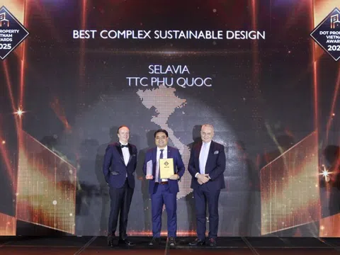 Khu phức hợp nghỉ dưỡng Selavia ghi dấu tại Dot Property Vietnam Awards 2025