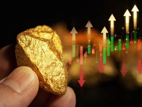 Giá vàng thế giới lập đỉnh trong một tuần