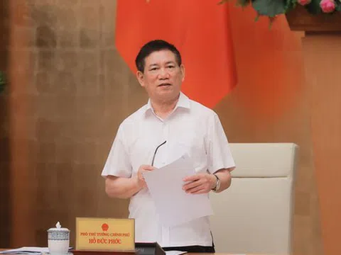 Phó Thủ tướng Hồ Đức Phớc yêu cầu NHNN giữ vững tỷ giá, tham mưu giải pháp phát hành trái phiếu bằng đồng USD