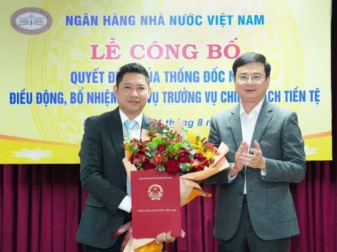 Ngân hàng Nhà nước bổ nhiệm Phó Vụ trưởng Vụ Chính sách tiền tệ