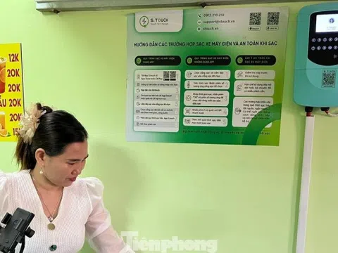 Quán cà phê kiêm trạm sạc xe điện: Chủ quán mong có quy chuẩn, hướng dẫn cụ thể