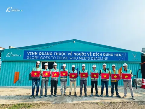 Coteccons thi công “thần tốc” nhà máy VinFast 2 tỷ USD tại Ấn Độ, hoàn thành sau 17 tháng
