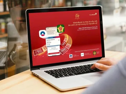 Vietcombank, BIDV, MoMo, VNPT Money… cùng 28 ngân hàng và trung gian thanh toán liên kết VNeID chi trả an sinh