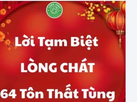 Lòng Chát quán trên đường Tôn Thất Tùng chính thức đóng cửa sau 10 năm hoạt động sau vụ lòng se điếu gây tranh cãi