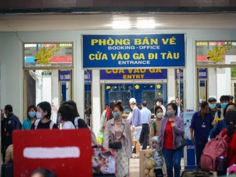 Mở bán vé tàu tết từ ngày 20/9