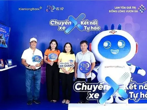 Kỷ niệm 30 năm KienlongBank: 'Chuyến xe X' khởi động hành trình 'Kết nối tự hào'