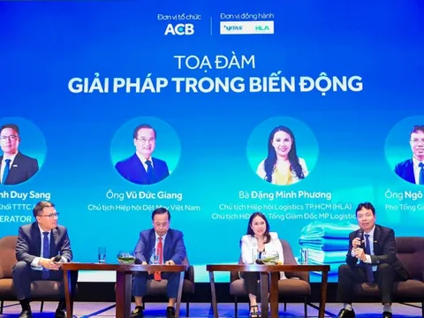 ACB khẳng định cam kết hỗ trợ doanh nghiệp tại “Hội nghị Ngành dệt may và chuỗi cung ứng – Giải pháp trong biến động”
