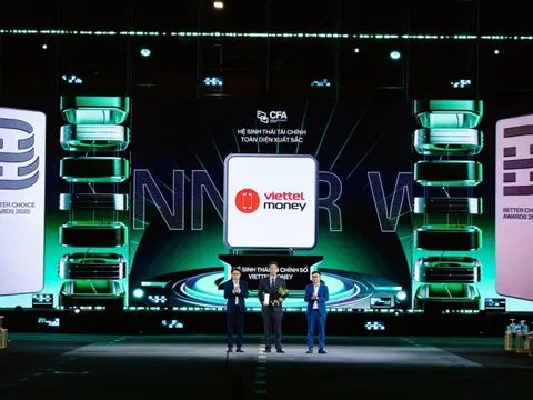 Ứng dụng tài chính số của Tập đoàn Viettel được vinh danh tại Better Choice Awards 2025