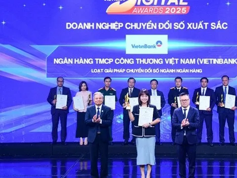VietinBank – Doanh nghiệp chuyển đổi số xuất sắc 2025