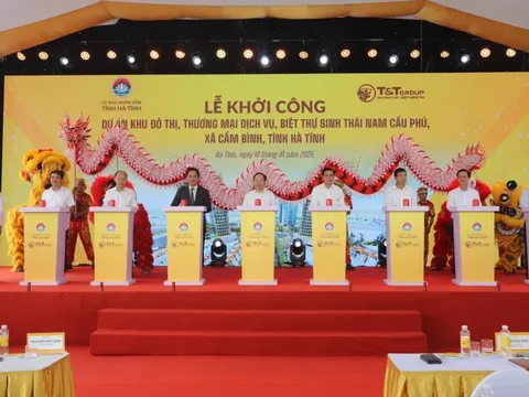 T&T Group của Bầu Hiển khởi công Khu đô thị sinh thái 50 ha tại Hà Tĩnh