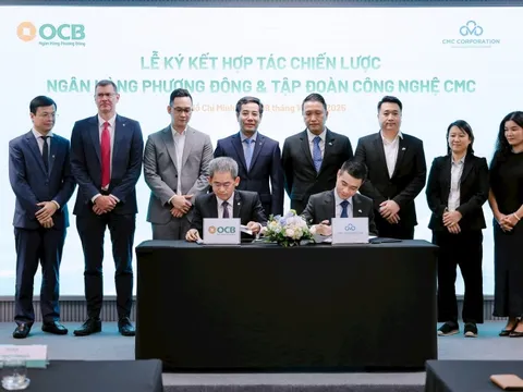 OCB ký kết hợp tác chiến lược cùng tập đoàn công nghệ CMC