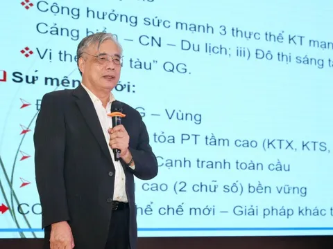 PGS-TS Trần Đình Thiên nói về tầm nhìn của TP HCM trong kỷ nguyên mới