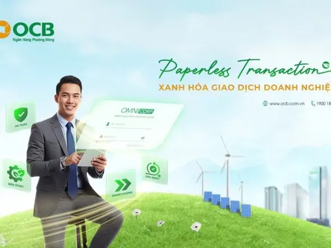 Doanh nghiệp giao dịch không giấy nhờ giải pháp từ ngân hàng